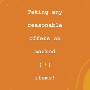 Look for the ✨ and name your price, poshers!